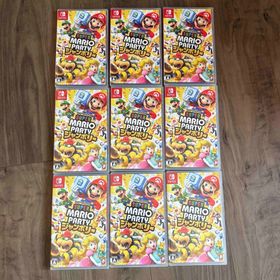 Switch スーパー マリオパーティ ジャンボリー シュリンク付き 9枚セット(家庭用ゲームソフト)