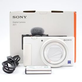 最安値✨SONY　ZV-1 ✨ VLOGCAM ZV-1 新品 61,000円 中古 45,000円 | ネット最安値の価格比較