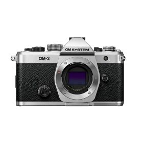 オーエムシステム (OM SYSTEM) ミラーレス一眼 OM-3 ボディー シルバー