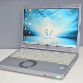 ジャンク品 日本製中古軽量ノートPC Windows11 Panasonic CF-SZ6BDYQR Core i5-7200U/メモリ8GB/SSD128GB/12.1インチ/無線/webカメラ内蔵