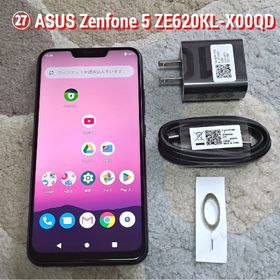 ゼンフォン(ZenFone)の★ZE620KL★㉗★ASUS ZenFone 5 ZE620KL シャイニーブ(スマートフォン本体)