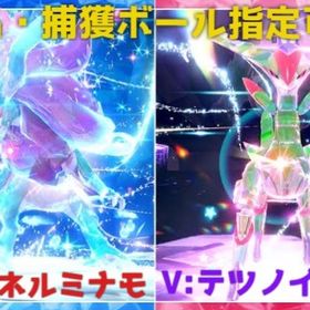 ポケモンSV ウネルミナモ・テツノイサハ・色レックウザ 3匹捕獲代行 親名・ボール指定可! | ポケモンSV(スカーレットバイオレット)のアイテム、RMTの販売・買取一覧