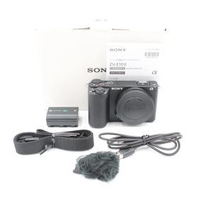 元箱付き。★新品級★ SONY ソニー VLOGCAM ZV-E10 II ボディ ブラック [ZV-E10M2 B]