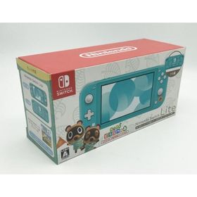 中古 Nintendo Switch Lite あつまれ どうぶつの森セット 〜まめきち&amp;つぶきちアロハ柄〜
