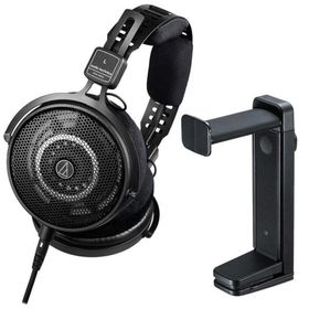 audio-technica 【クリエイター応援キャンペーン】ATH-R50x+サンワサプライ PDA-STN25BK ヘッドフォンハンガーセット (オーディオテクニカ)(...