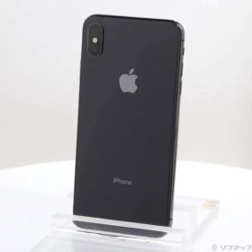 〔中古品〕 iPhoneXS Max 64GB スペースグレイ MT6Q2J／A SIMフリー【247】
