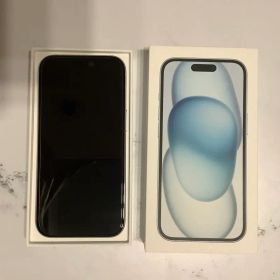 【美品】Apple iPhone 15 ブルー 256GB SIMフリー
