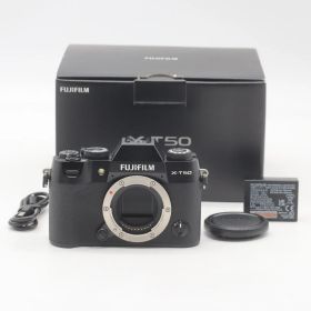 ★美品★FUJIFILM X-T50 ボディ ブラック ショット数 3599回
