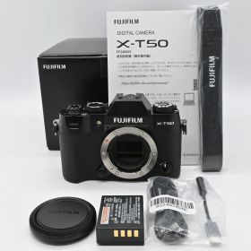 ★ほぼ新★FUJIFILM X-T50 ボディ ブラック ショット数 220回