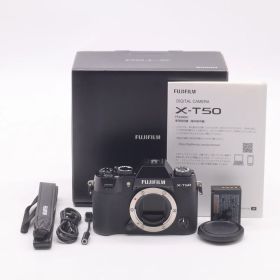 ★極上品★FUJIFILM X-T50 ボディ ブラック ショット数 2172回