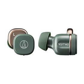 オーディオテクニカ ATH-SQ1TW2 GR ワイヤレスイヤホン グリーン ATHSQ1TW2 GR