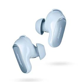 【中古】 Bose QuietComfort Ultra Earbuds LE 完全ワイヤレス ノイズキャンセリングイヤホン 空間オーディオ Bluetooth接続 マイク付 最大6時間再生 急速充電 ムーンストーンブルー