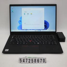 Lenovo ThinkPad X1 Carbon 8th Gen Core i7 10510U 1.8GHz/16GB/512GB(SSD)/14W/FHD(1920x1080)/Win11 【547258670】