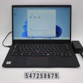 Lenovo ThinkPad X1 Carbon 8th Gen Core i7 10510U 1.8GHz/16GB/512GB(SSD)/14W/FHD(1920x1080)/Win11 【547258679】