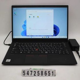 Lenovo ThinkPad X1 Carbon 8th Gen Core i7 10510U 1.8GHz/16GB/512GB(SSD)/14W/FHD(1920x1080)/Win11 【547258651】
