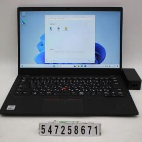 Lenovo ThinkPad X1 Carbon 8th Gen Core i7 10510U 1.8GHz/16GB/512GB(SSD)/14W/FHD(1920x1080)/Win11 【547258671】
