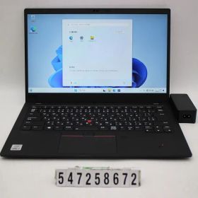 Lenovo ThinkPad X1 Carbon 8th Gen Core i7 10510U 1.8GHz/16GB/512GB(SSD)/14W/FHD(1920x1080)/Win11 【547258672】