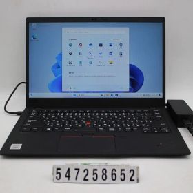 Lenovo ThinkPad X1 Carbon 8th Gen Core i7 10510U 1.8GHz/16GB/512GB(SSD)/14W/FHD(1920x1080)/Win11 【547258652】