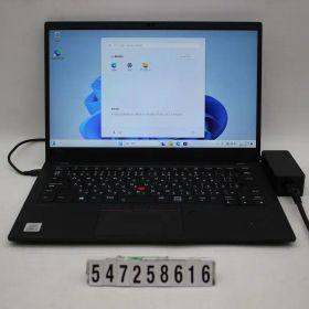 Lenovo ThinkPad X1 Carbon 8th Gen Core i7 10510U 1.8GHz/16GB/512GB(SSD)/14W/FHD(1920x1080)/Win11 【547258616】