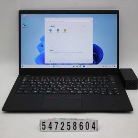 Lenovo ThinkPad X1 Carbon 8th Gen Core i7 10510U 1.8GHz/16GB/512GB(SSD)/14W/FHD(1920x1080)/Win11 【547258604】