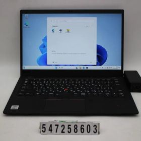 Lenovo ThinkPad X1 Carbon 8th Gen Core i7 10510U 1.8GHz/16GB/512GB(SSD)/14W/FHD(1920x1080)/Win11 【547258603】