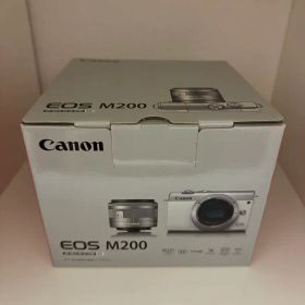 Canon ミラーレス一眼カメラ EOS M200 標準ズームキット ブラック