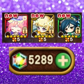 844.イヴ+シンラ+オリジン+運UP70↑🌈虹結晶💎5289個🌈 | ポコダン(ポコロンダンジョンズ)のアカウントデータ、RMTの販売・買取一覧