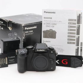 AB (良品) Panasonic パナソニック LUMIX DMC-G8 ボディ ブラック 初期不良返品対応 110-79