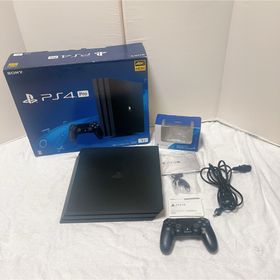 プレイステーション4(PlayStation4)の【美品】PS4 Pro 1TB 本体＋純正コントローラー付き✨動作良好！(家庭用ゲーム機本体)