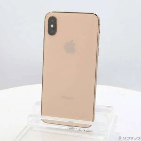 〔中古品〕 iPhoneXS 64GB ゴールド MTAY2J／A SIMフリー【247】