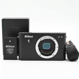Nikon ニコン ミラーレス一眼カメラ Nikon 1 J1 ボディ ブラック ショット(数3600枚以下) ミラーレス一眼レフカメラ