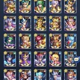 引退垢 レベル380 | 聖闘士星矢レジェンドオブジャスティスのアカウントデータ、RMTの販売・買取一覧