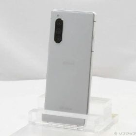 〔中古品〕 Xperia 5 64GB グレー SO-01M docomoロック解除SIMフリー【276】