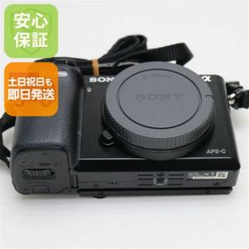 ソニー(SONY)の超美品α6000 ILCE-6000 ボディ ブラック M555(ミラーレス一眼)
