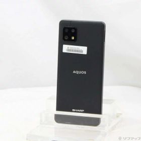 【中古】SHARP(シャープ) AQUOS sense6 128GB ブラック SH-M19 SIMフリー 【349-ud】