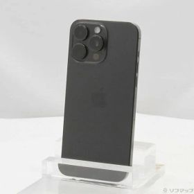 〔中古品〕 iPhone15 Pro Max 1TB ブラックチタニウム MU6Y3J／A SIMフリー【305】