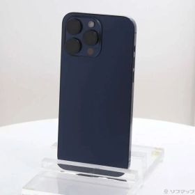 〔中古品〕 iPhone15 Pro Max 1TB ブルーチタニウム MU723J／A SIMフリー【295】