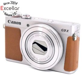 キヤノン(Canon)のCanon製 PowerShot G9 X シルバー 2020万画素 訳あり(コンパクトデジタルカメラ)