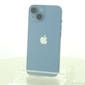 〔中古品〕 iPhone14 256GB ブルー MPWN3J／A SIMフリー【305】