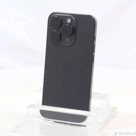 〔中古品〕 iPhone15 Pro 128GB ブラックチタニウム MTU73J／A SIMフリー【349】