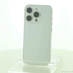 〔中古品〕 iPhone15 Pro 128GB ホワイトチタニウム MTU83J／A SIMフリー【368】