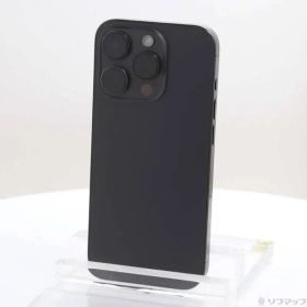 〔中古品〕 iPhone15 Pro 256GB ブラックチタニウム MTUC3J／A SIMフリー【368】