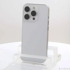 〔中古品〕 iPhone15 Pro 512GB ホワイトチタニウム MTUJ3J／A SIMフリー【276】