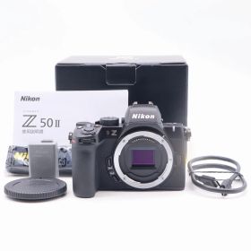 ★ほぼ新品★【ショット数124】Nikon Z50II APS-C ミラーレス 高速AF 軽量ボディ 初心者向け【中古】