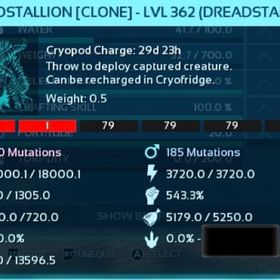 公式pve 黒赤 DREADSTALLON クローン | ARK Survival Evolvedのアカウントデータ、RMTの販売・買取一覧