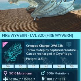 公式pve インプリ100% ファイアワイバーン成体オリジナル | ARK Survival Evolvedのアカウントデータ、RMTの販売・買取一覧