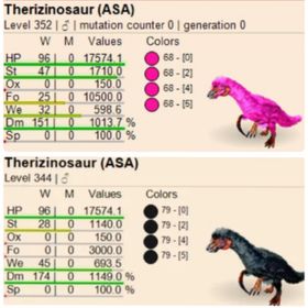 公式pve 高ステ テリジノサウルス✨ | ARK Survival Evolvedのアカウントデータ、RMTの販売・買取一覧