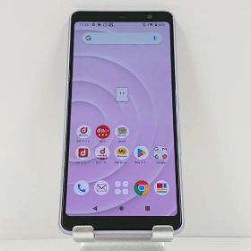 arrows Be4 F-41A ドコモ パープル 送料無料 本体 c15193 【中古】