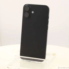 〔中古品〕 iPhone16 Plus 128GB ブラック 3N343J／A SIMフリー【198】