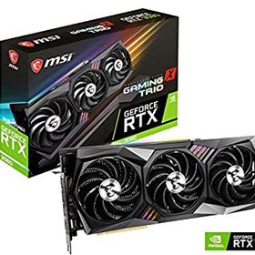 【中古-非常に良い】MSI GeForce RTX 3080 GAMING X TRIO 10G グラフィックスボード VD7348